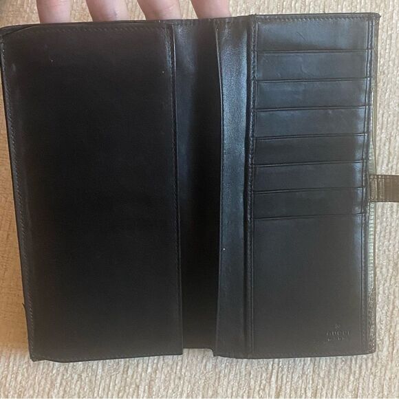 GUCCI Snakeskin Jackie Wallet - Picture 6 of 14